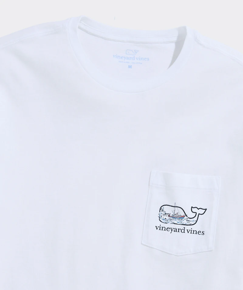 JAWS x vineyard vines Orca Whale Short-Sleeve Pocket Tee
