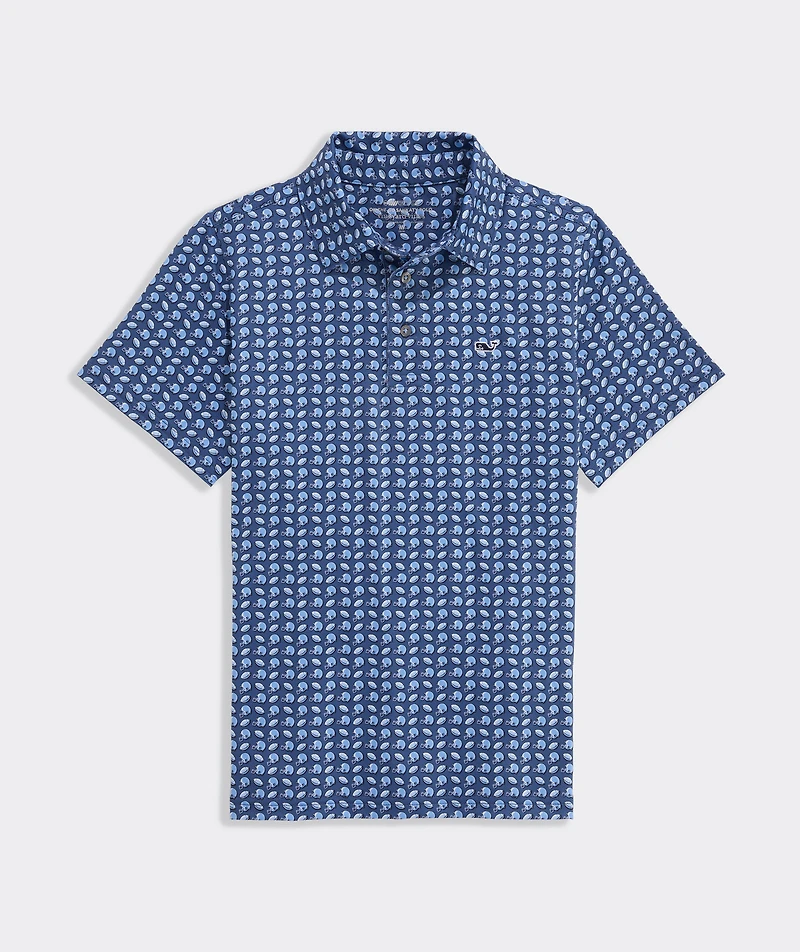 Boys' Printed Sankaty Performance Polo