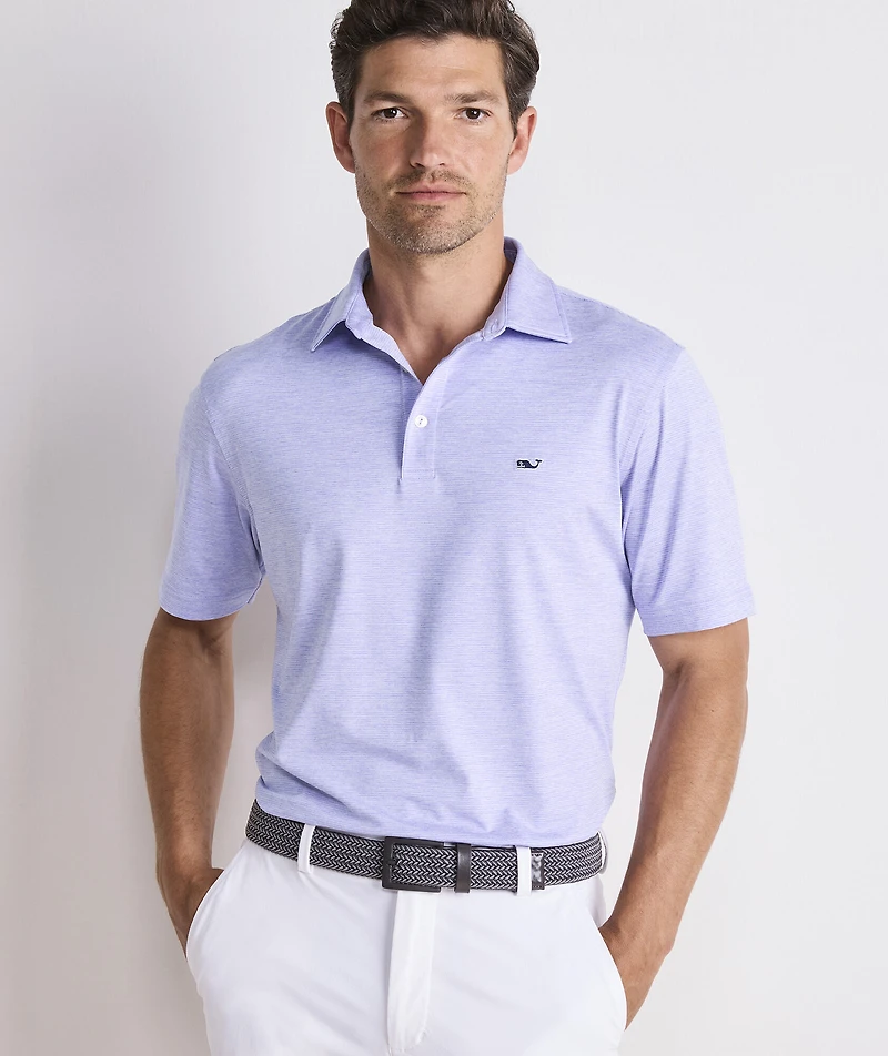 St. Jean Stripe Sankaty Performance Polo