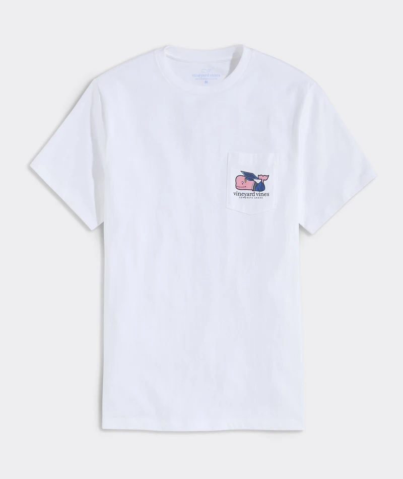 2025 Graduation Whale Short-Sleeve Pocket Tee