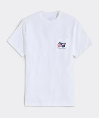 2025 Graduation Whale Short-Sleeve Pocket Tee
