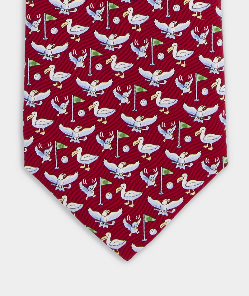 Under Par Silk Tie