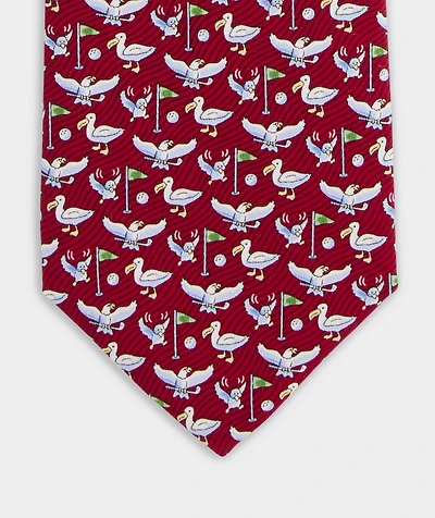 Under Par Silk Tie