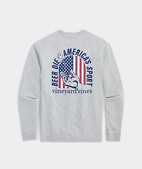 Beer Die Long-Sleeve Pocket Tee
