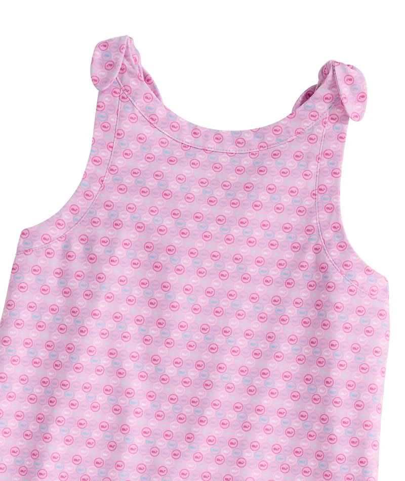 OUTLET Girls' Performance Tie-Sleeve Dress