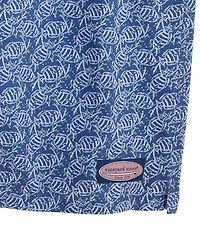 OUTLET 7 Inch Batik Fish Chappy Swim Trunks