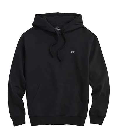 OUTLET Whale Embroidered Brushed Terry Hoodie