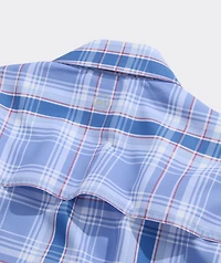 Sailfish Plaid Performance Harbor Shirt