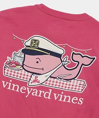 Lobster Bake Whale Short-Sleeve Pocket Tee