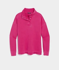 Surf Terry Waffle Mix Cam Sweatshirt