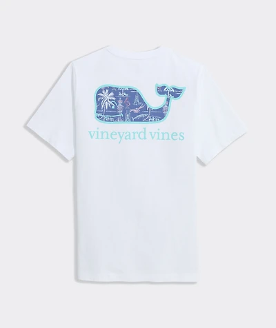 Boys' Keys Resort Whale Short-Sleeve Pocket Tee