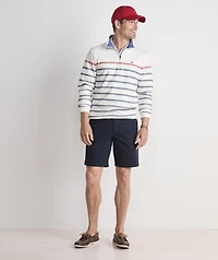 Breton Stripe Saltwater Quarter-Zip