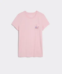 Flag Whale Short-Sleeve Pocket Tee