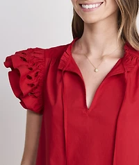 Adare Eyelet Top