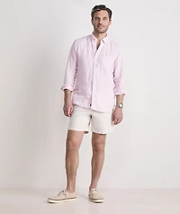 Surfside Solid Linen Shirt