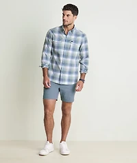 Hyline Plaid Performance Harbor Shirt