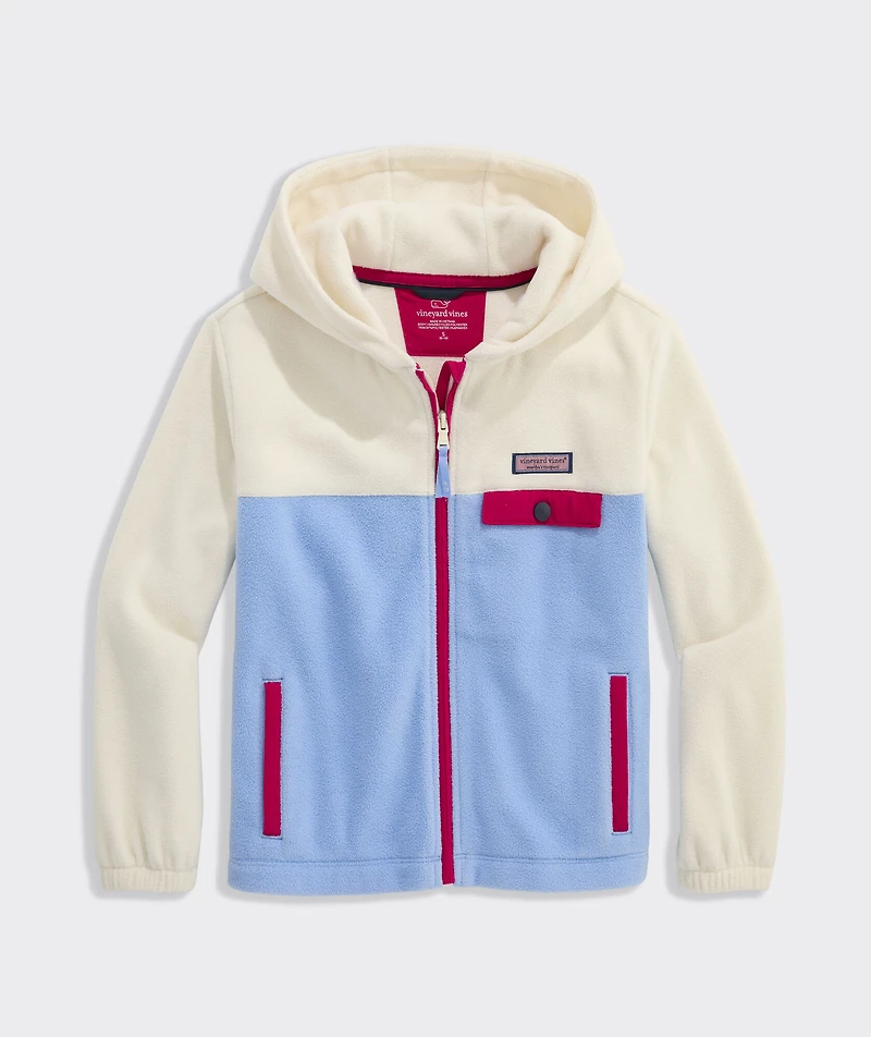 Girls Boxy Harbor Fleece Jacket