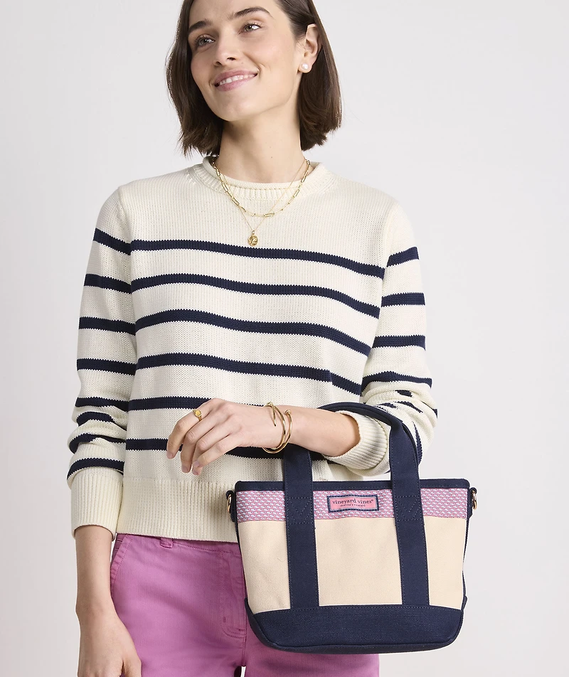 Heritage Tie Silk Mini Tote
