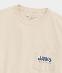 JAWS x vineyard vines Bigger Boat Short-Sleeve Pocket Tee