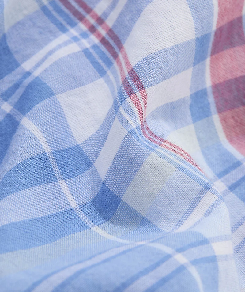 Rockland Plaid Cotton Madras Shirt