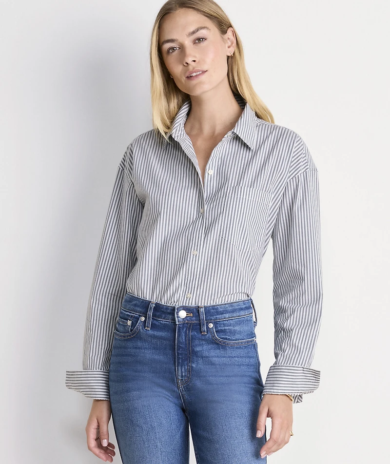 Birdie Poplin Button-Down