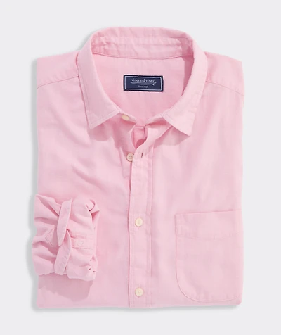 Cisco Solid Island Cotton Shirt