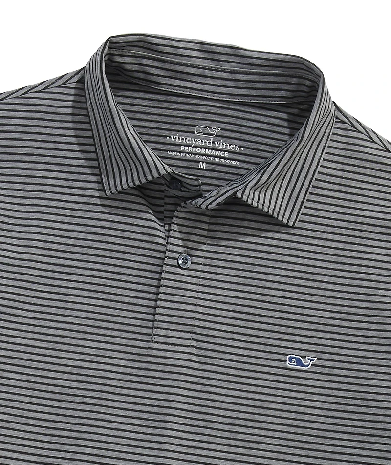 OUTLET Bradley Stripe Performance Polo