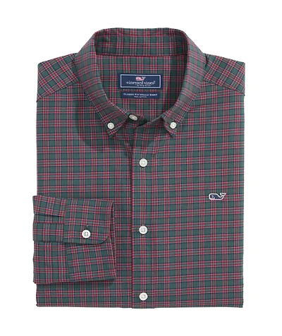 OUTLET Poplin Tartan Shirt