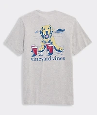 Pup Cup Short-Sleeve Pocket Tee
