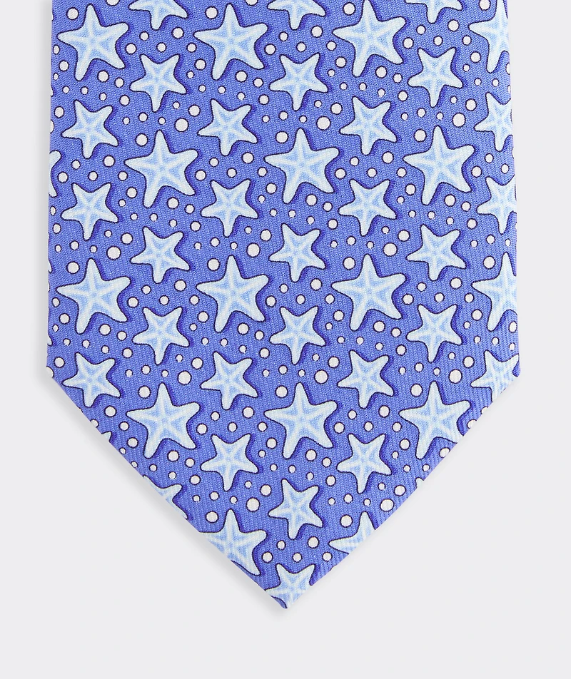 Boys' Starfish Silk Tie