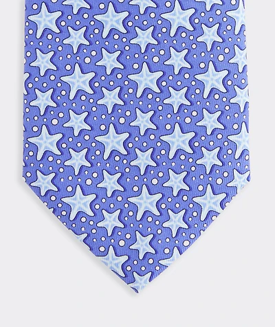 Boys' Starfish Silk Tie