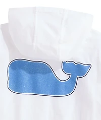 OUTLET Girls' Glitter Whale Hoodie