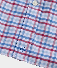 Road Town Tattersall Performance Cotton Shirt