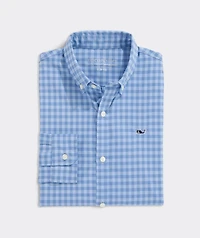 Boys' Topsail Gingham Featherweight Performance Shirt