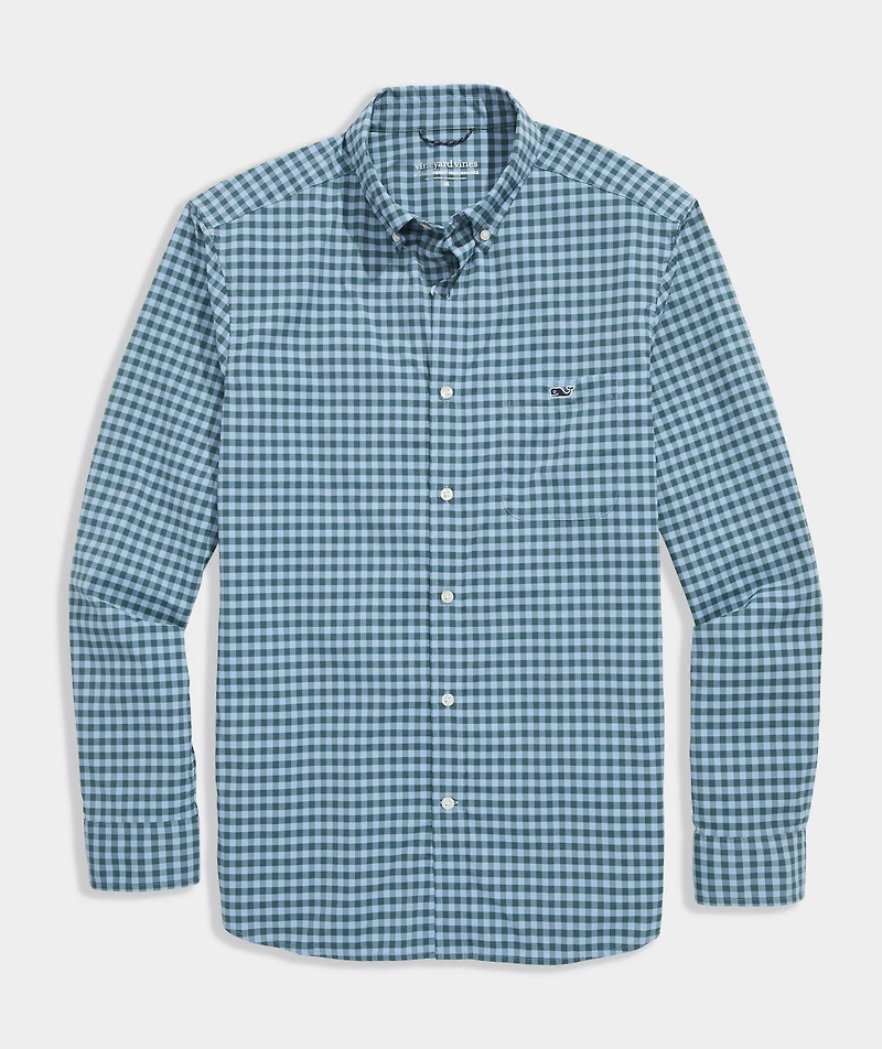 Performance Topsail Gingham Featherweight Shirt