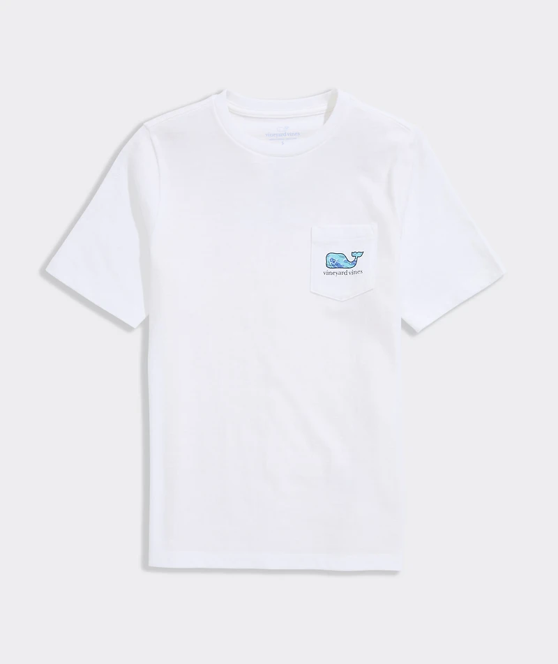 Boys' Bluff Fish Whale Short-Sleeve Pocket Tee