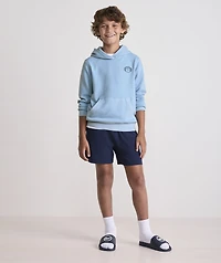 Boys' Surf Terry Football Graphic Hoodie