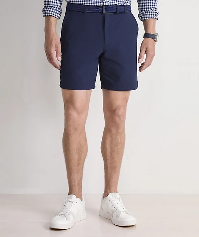 7 Inch On-The-Go Seersucker Shorts