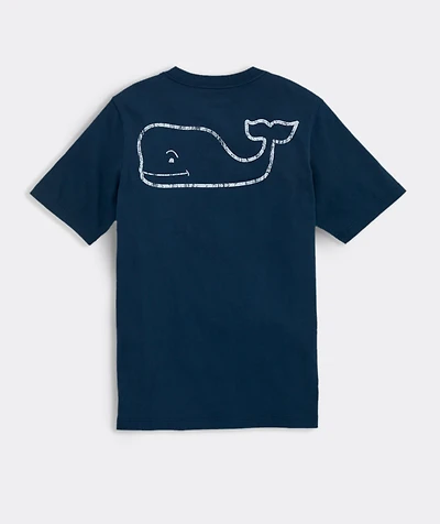 Boys' Vintage Whale Short-Sleeve Pocket Tee