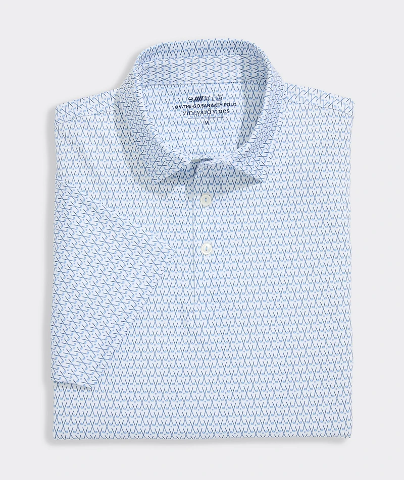 Performance Golf Printed Sankaty Polo