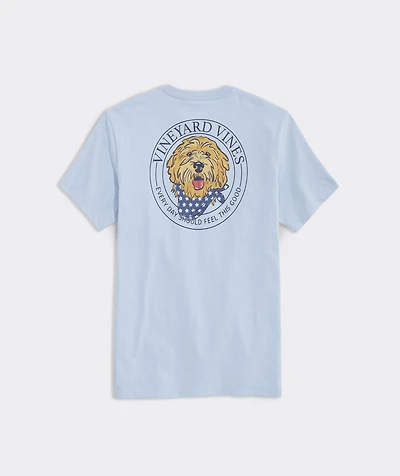 OUTLET Patriotic Pup Tee Short-Sleeve Tee