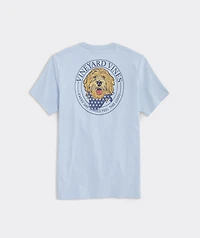 OUTLET Patriotic Pup Tee Short-Sleeve Tee