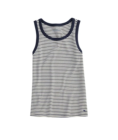 OUTLET Women's Striped Heritage Rib Tank