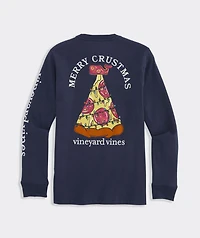 Boys' Merry CRUSTmas Long-Sleeve Pocket Tee