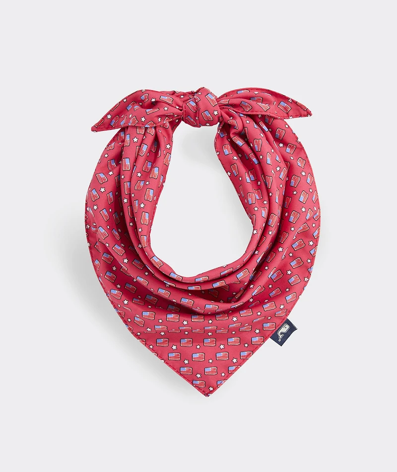 Flag & Stars Pet Bandana