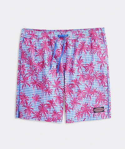 7 Inch Printed Chappy Swim Trunks