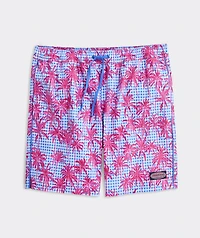 7 Inch Printed Chappy Swim Trunks