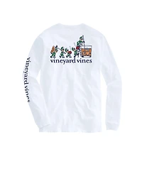 OUTLET Cocktail Elves Long-Sleeve Pocket Tee