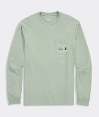 Marsh Dog Long-Sleeve Pocket Tee