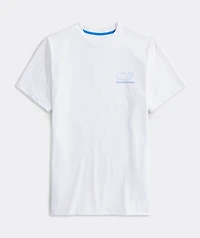 Whale Logo Short-Sleeve Harbor Performance Tee